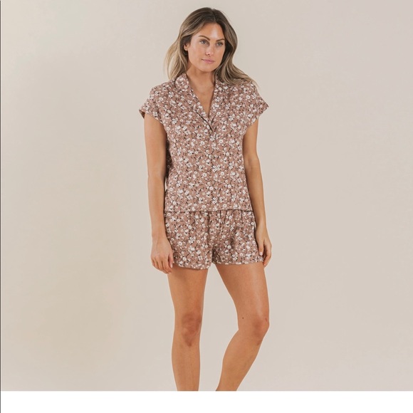 Rylee + Cru Other - Rylee + Cru Dahlia Lounge Set